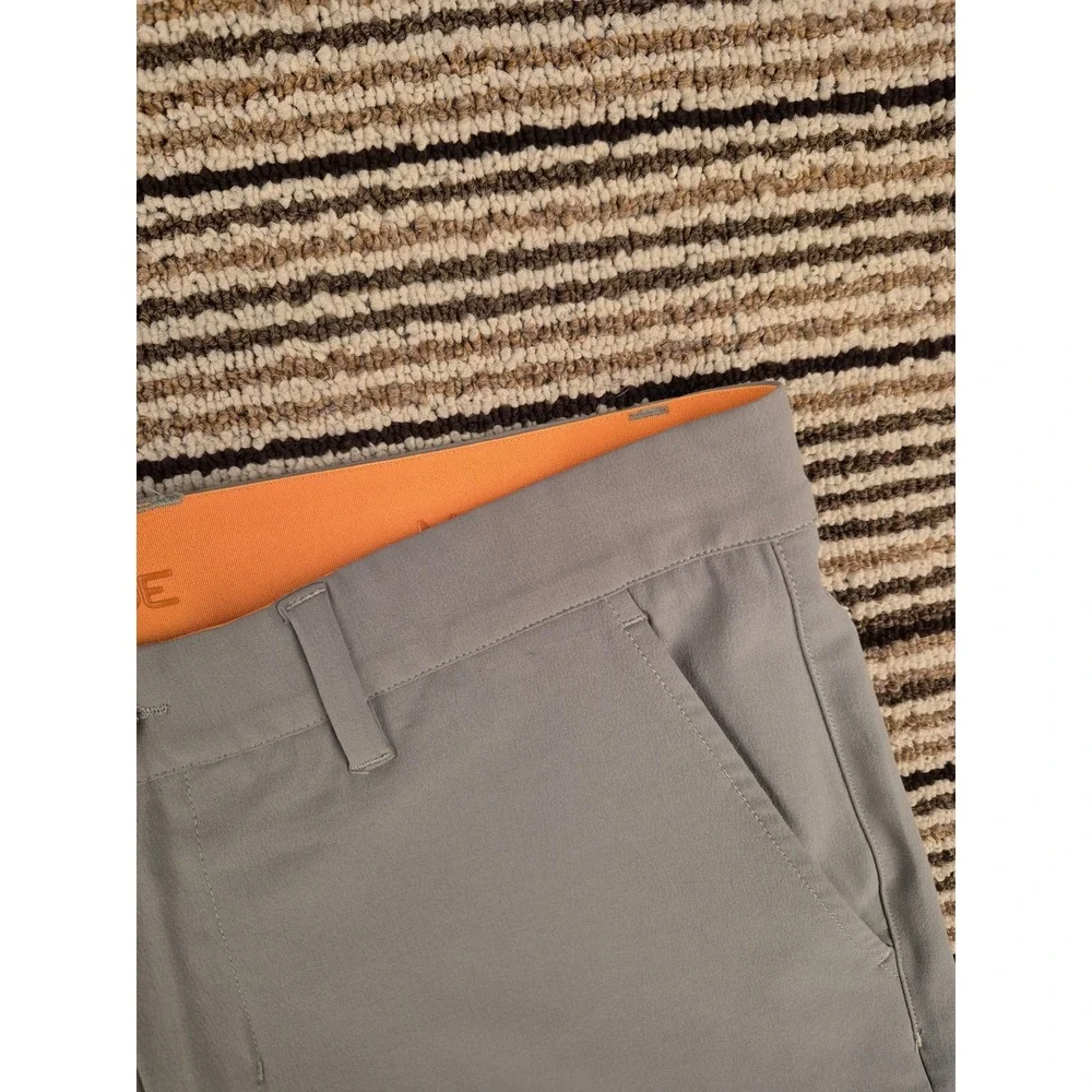 Macade Golf Mens Light Green Slim Fit Performance Shorts Size 32 Regular